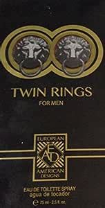 Twin Rings Cologne for Men 75ml (2.5 fl. oz) by European .